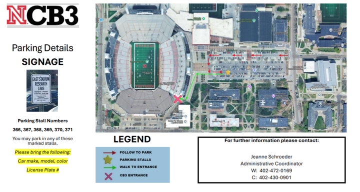 CB3 Parking Map
